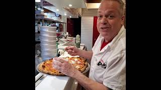 Off The Menu, Burrata & Pesto Topped Pie