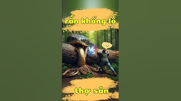 Thợ săn rắn khổng lồ#shorts #ai #chatgpt
