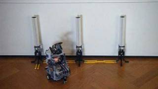 I built the first LEGO robot that can localize and navigate with a custom laser scanner