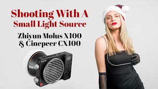 Shooting with a Small Light Source Like the Zhiyun CINEPEER CX100