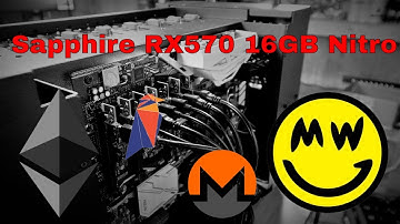 Sapphire RX570 16GB Nitro - Mining Performance (windows)