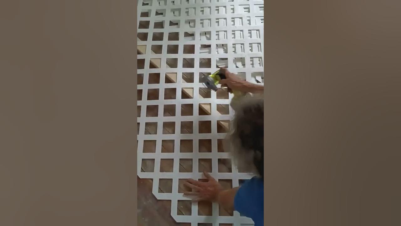 Cuts Plastic Lattice Easy Slick Ryobi Brushless 18v Cutoff Saw YouTube