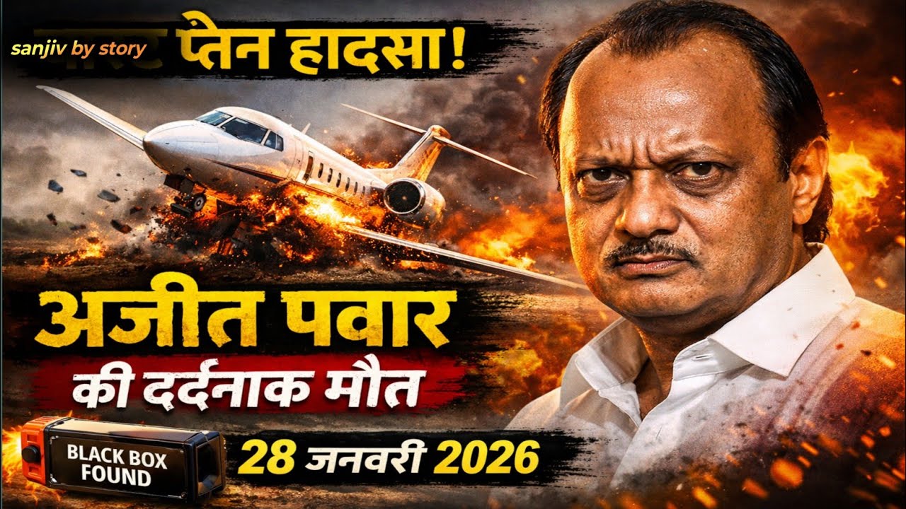 Ajit Pawar “एक उड़ान जो वापस नहीं लौटी | महाराष्ट्र के दादा का रहस्यमयी विमान हादसा | सच्ची कहानी”