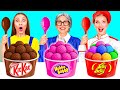 自分 vs おばあちゃんの料理チャレンジ | 簡単なキッチンのコツ Crazy DO
