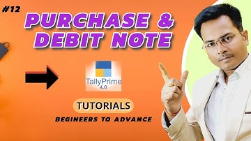TALLY PRIME 4.0 TUTORIAL  | Tally Prime 4.0 Full Course - Purchase and Return Vouchers @LearnWell