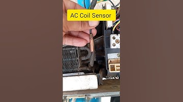 AC Temperature & Coil Sensor details and does its work #shorts #youtubeshorts  #actechnician #ac