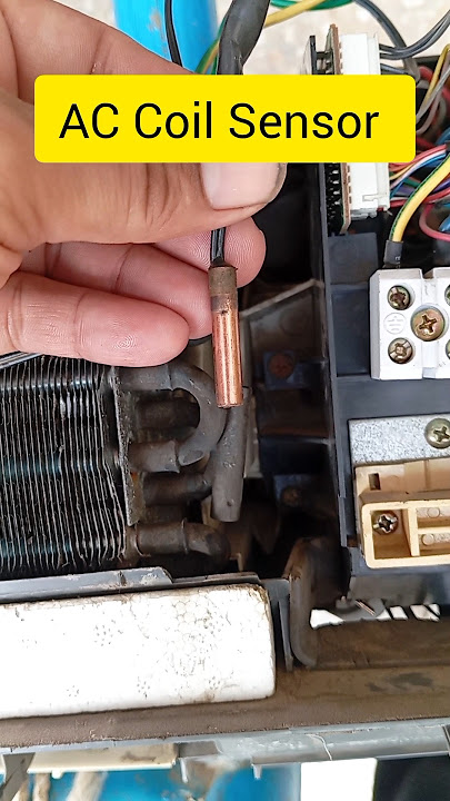 AC Temperature & Coil Sensor details and does its work #shorts #youtubeshorts  #actechnician #ac