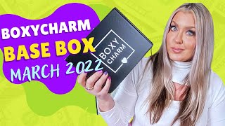 MARCH 2022 BOXYCHARM BASE BOX UNBOXING | HOTMESS MOMMA MD screenshot 1