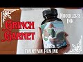 Noodlers ink grinch garnet limited release bonus giveaway