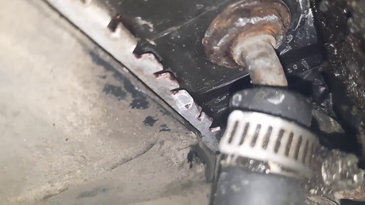 3sz-ve, течет радиатор - YouTube