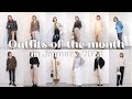 【全52LOOK!】1月のコーデ総集編👗✨