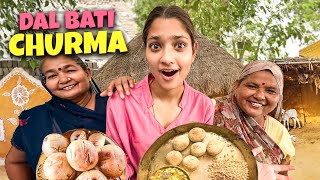 Daal-Baati Churma banaya 😻 | The Roamer Amit | #vlog