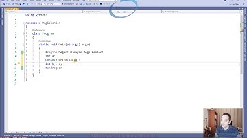 56) Değeri Olmayan Değişkenler!