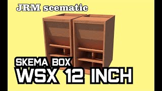 skema box wsx 112 custom by JRM scematic ll skema box wsx / jago 12 inch