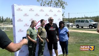 Guy Fieri hosts lunch to thank 400 local veterans and first responders