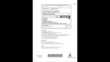 2024 pearson edexcel a level history question paper 2 9hi02e