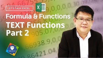 FnF: Excel Text Functions   Part 2