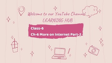 Class-6 Ch-6 More on Internet Part-2