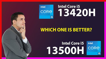 INTEL Core i5 13420H vs INTEL Core i5 13500H Technical Comparison
