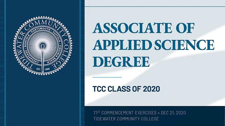 Associate of Applied Science Degree - TCC's 71st C...