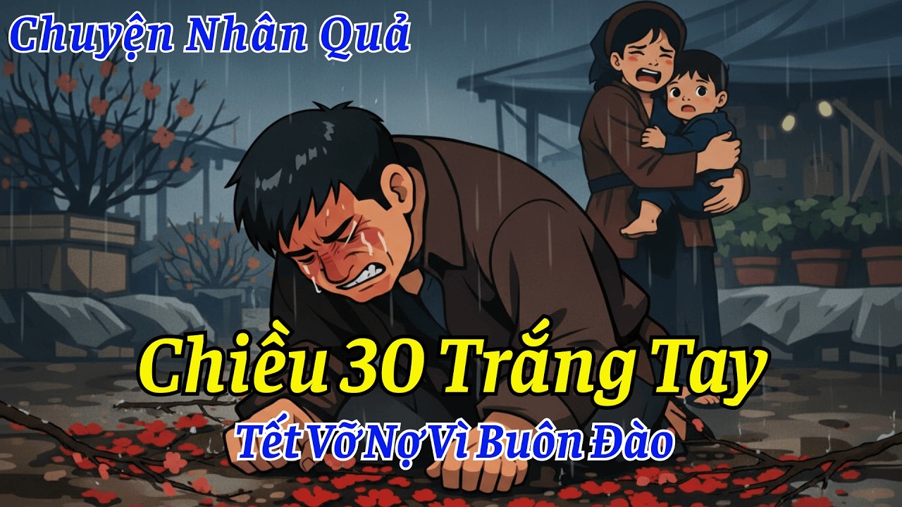Vỡ nợ 300 triệu chiều 30 Tết: Cái giá đắng cho kẻ mơ mộng đổi đời nhanh| Chuyện nhân quả