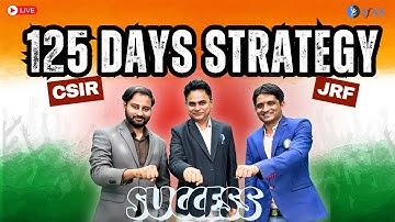 CSIR NET Life Science Strategy 2025 | JRF in 125 Days! 🚀 | IFAS
