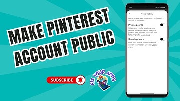 How to Make Your Pinterest Account Public