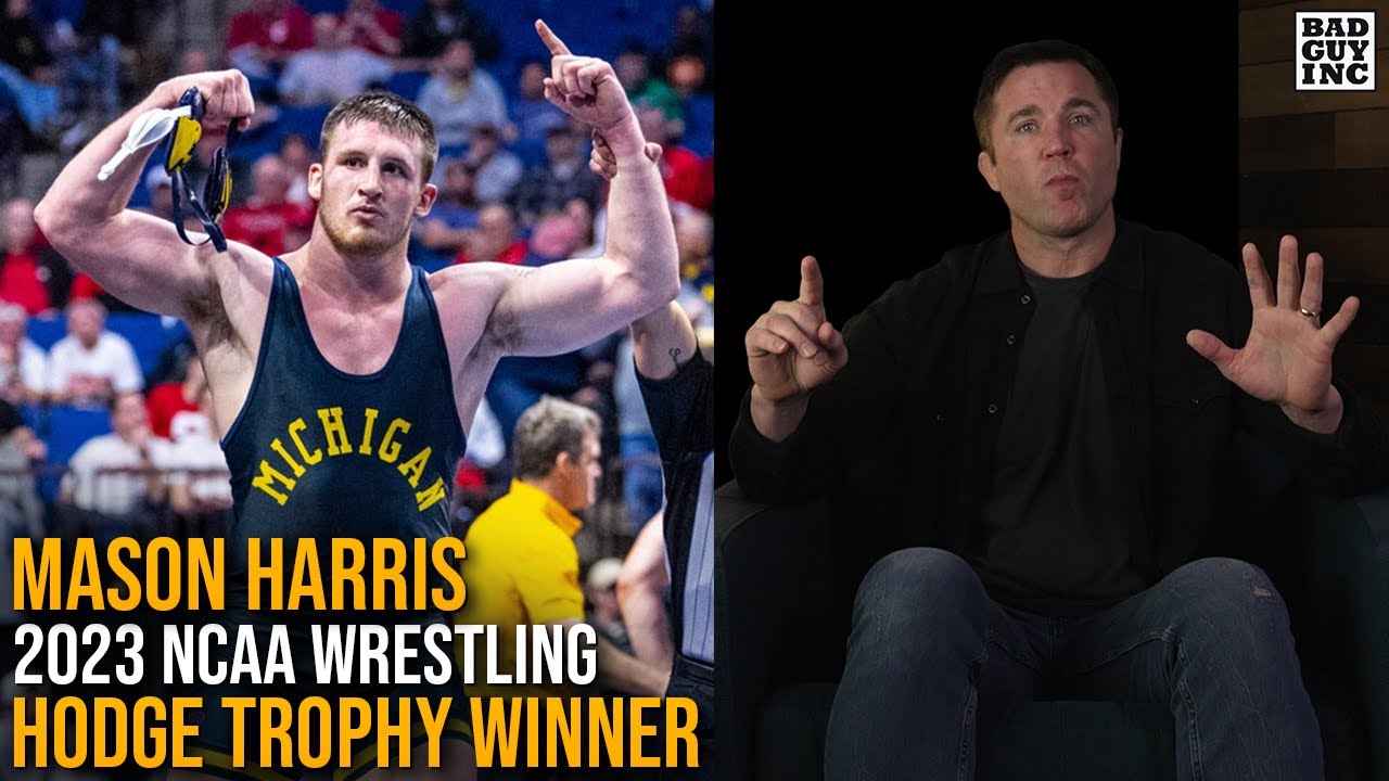 2023 NCAA Wrestling Hodge Trophy winner: Mason Harris - YouTube