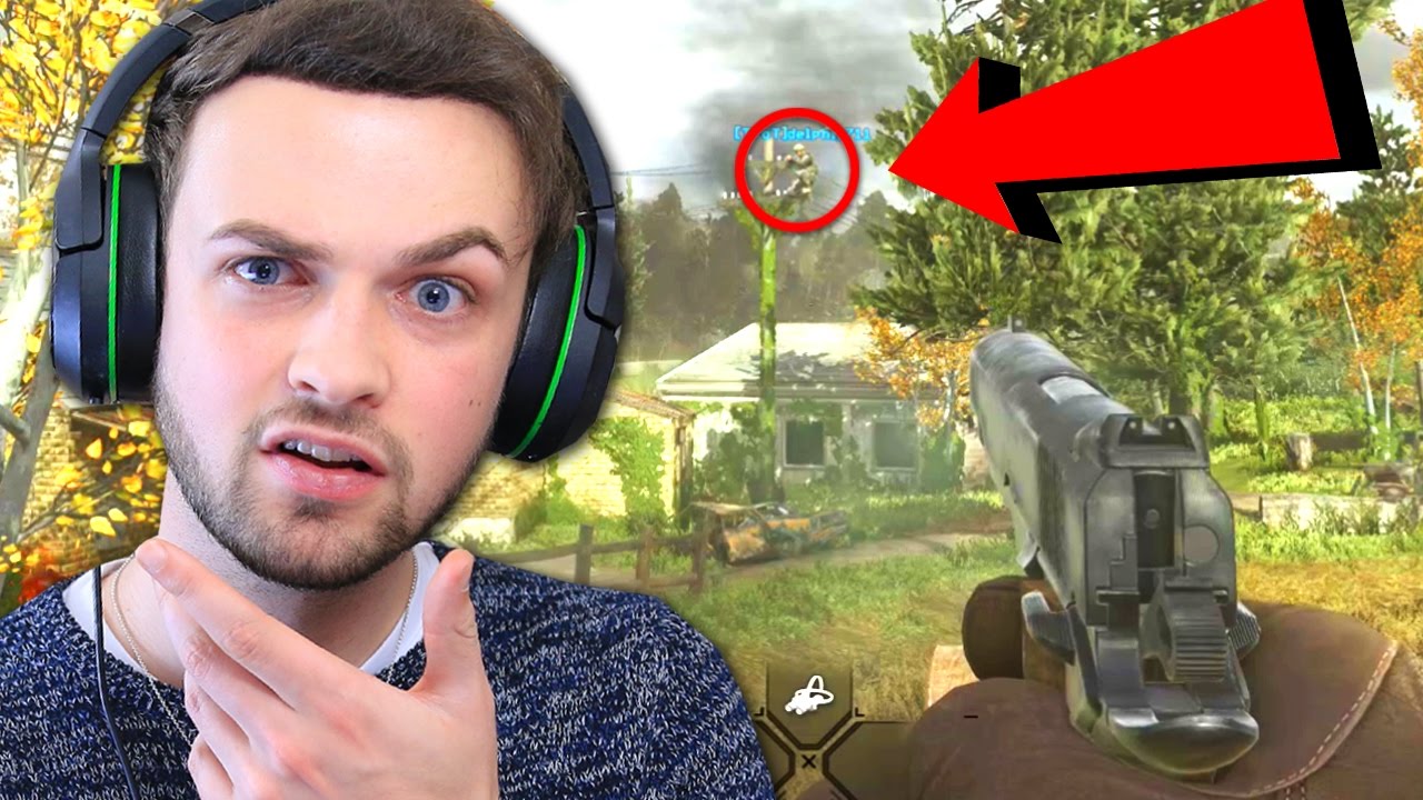 MORE CRAZY GLITCHES! (HOW DID HE GET THERE?) - Call of Duty SLASHER