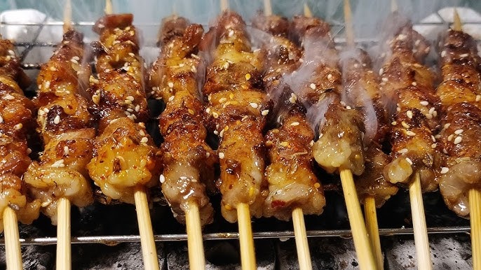 Xinjiang Lamb Skewers (新疆烤串, chuar) - Omnivore's Cookbook