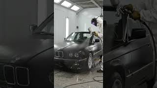 old rusty car to new car restoration