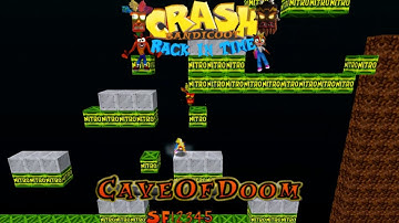 Crash Bandicoot - Back In Time Fan Game: Custom Level: Cave Of Doom By SF12345