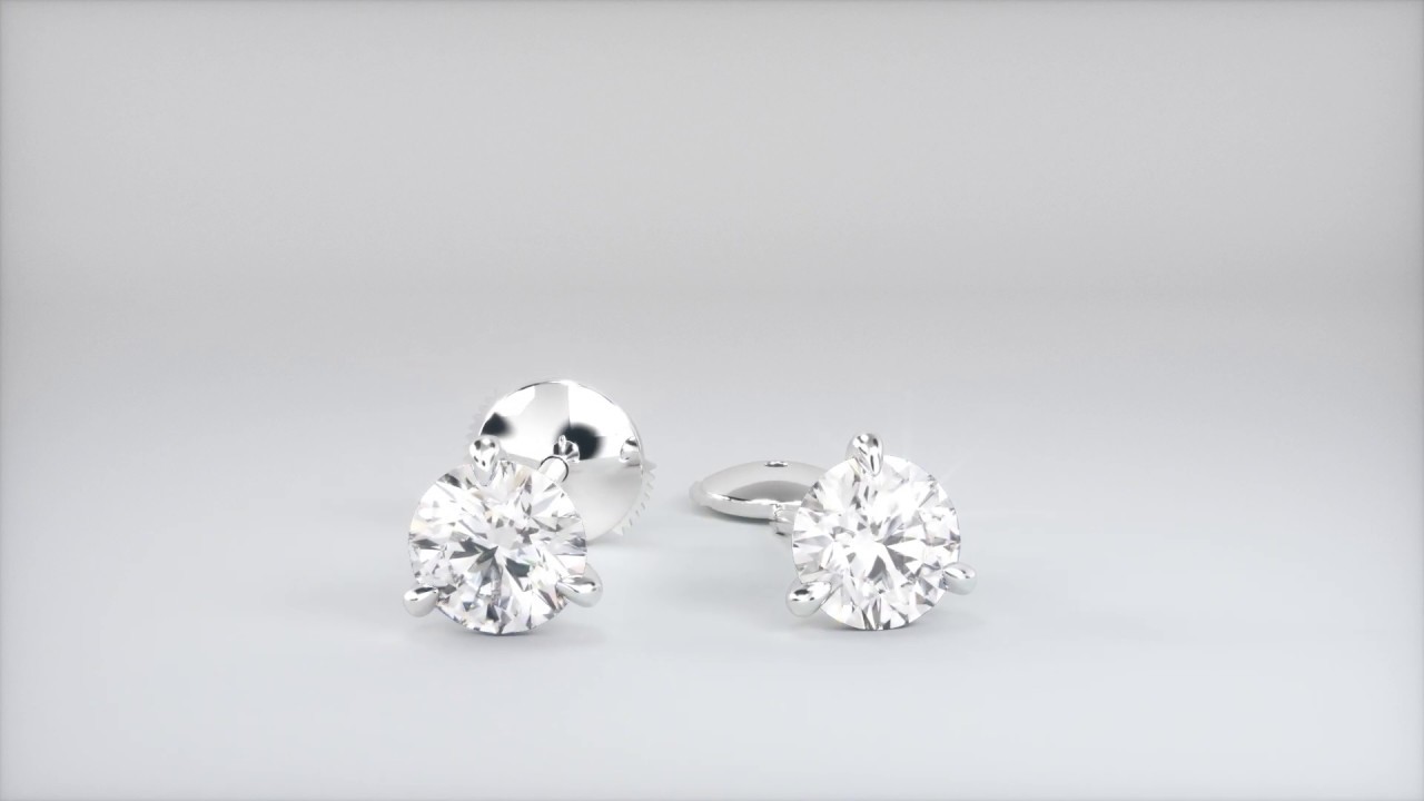 425# Ushiny Parure de bijoux de mariage en argent avec cristaux et boucles doreilles pour femme et fille