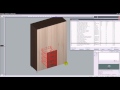 proiectare modul 3 usi cu Woody cadd