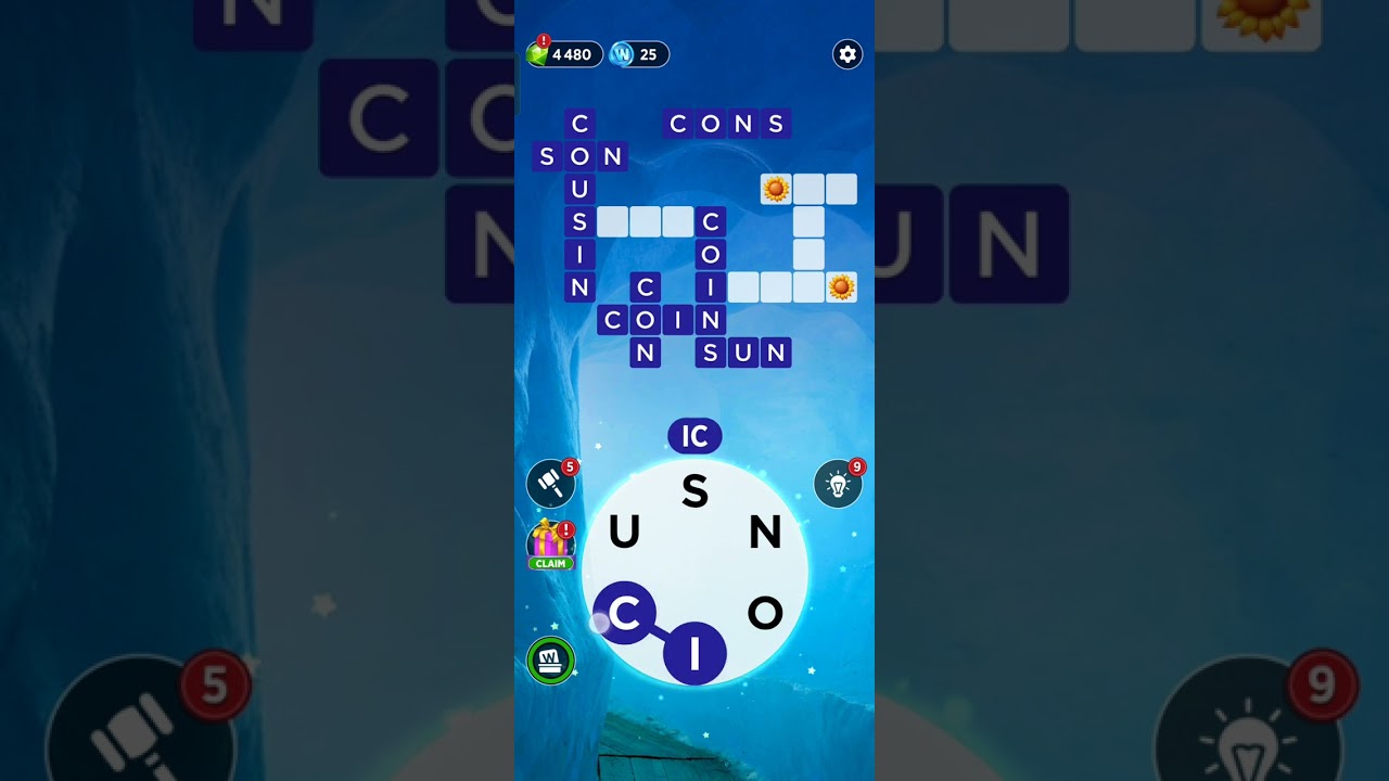 Words of Wonders Level 1595 | Wow Level 1595 | Wow Rhône glacier Answers