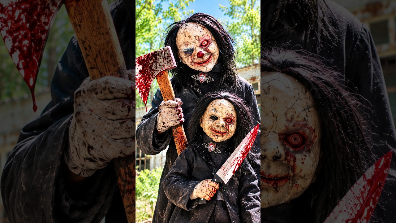 سفاح مهرج بيقتل البشر و بيصورهم #movie #افلام#shorts #رعب #horror