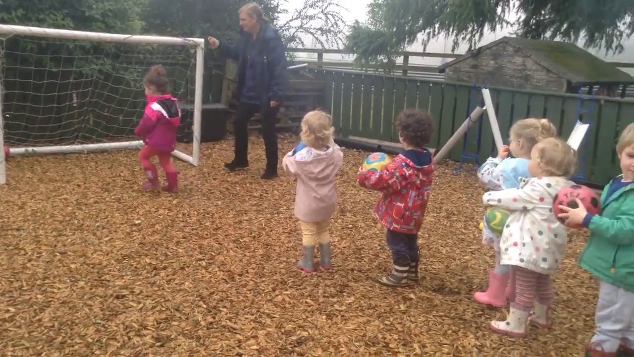 Toddlers football lesson YouTube