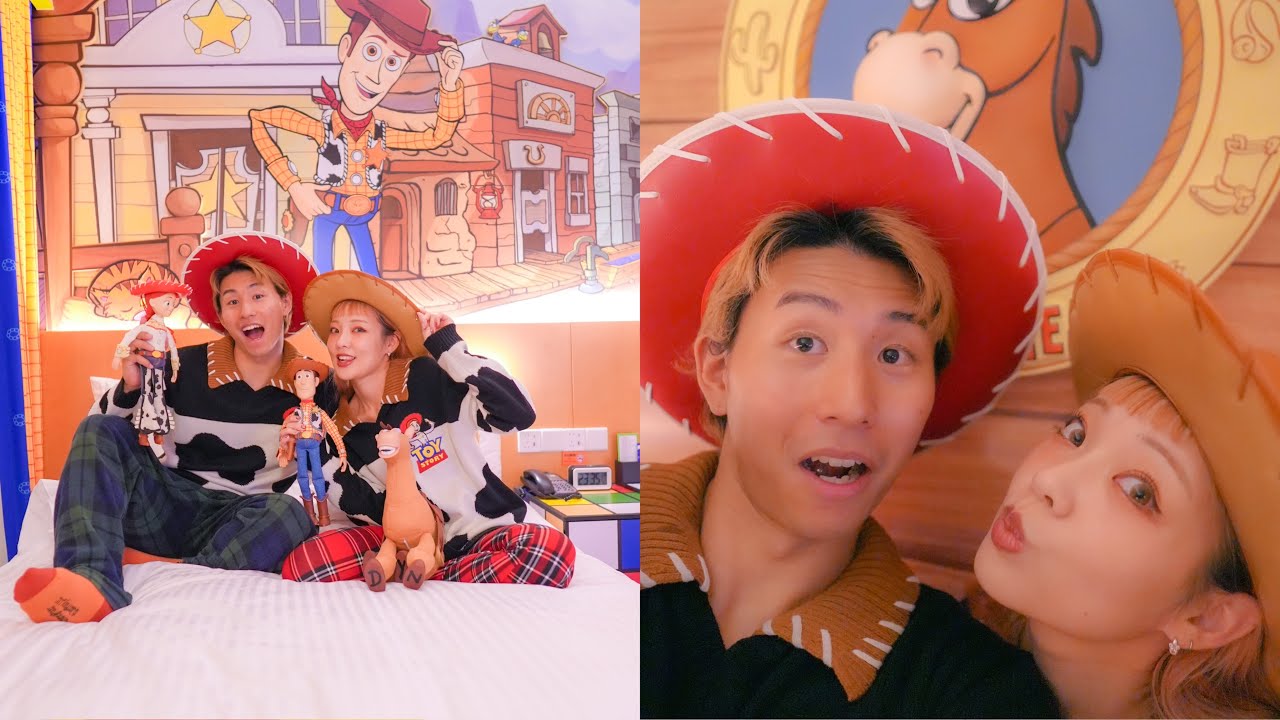 【眼福】トイストーリーホテルのウッディールームが幸せすぎた✨🐎