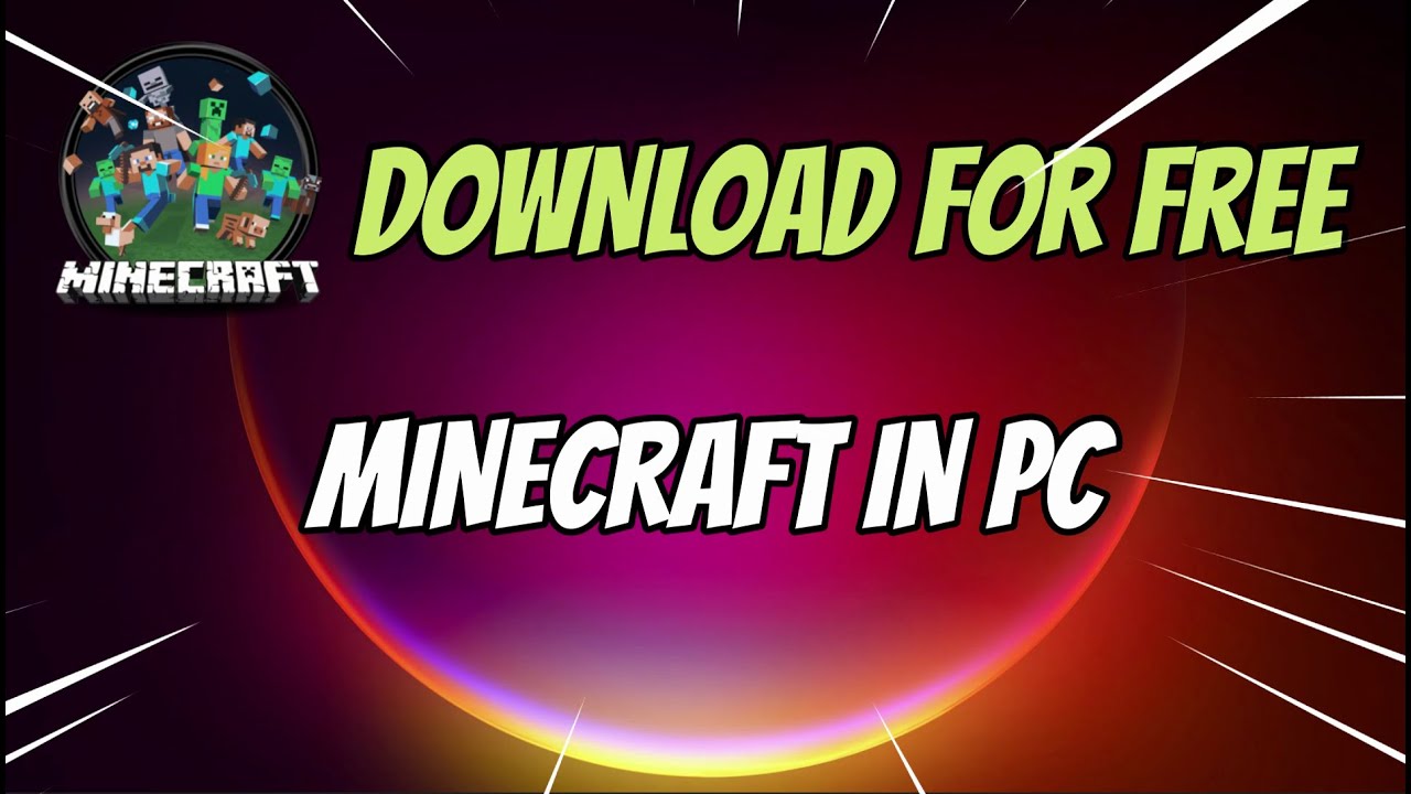 How To Download/Install Minecraft On PC For Free? Minecraft free