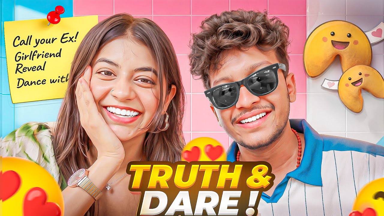 FUNNIEST TRUTH & DARE With A Girl! 😂(She Made Me Do THIS)
