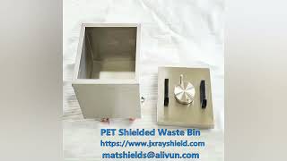 PET Shielded Waste Bin