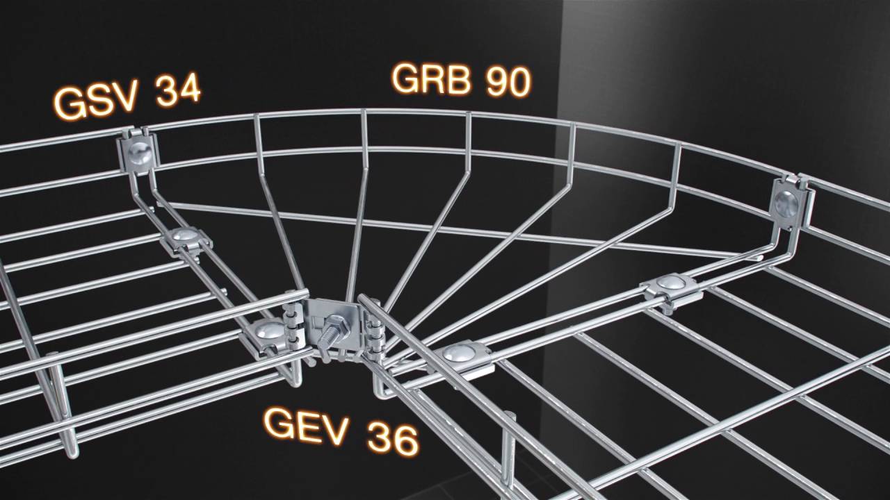 Instalação de caminhos de cabos em varão - OBO Bettermann