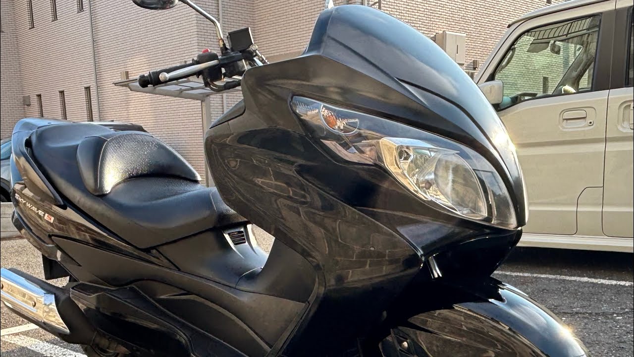 SUZUKI スカイウェイブ250 CJ46A 2.6万キロ ビッグスクーター 横浜