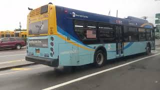 Bus #7665 MTA New York City Bus 2018 New Flyer XD40 On The B82 SBS
