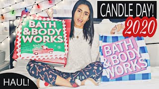 ✅CANDLE DAY 2020 | Bath &amp; Body Works | Haul |🎄 NAVIDAD 2020