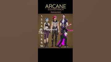 Ranking The Arcane Soundtrack #arcane #arcaneleagueoflegends #jinx #vi #caitlyn #soundtrack #ranking