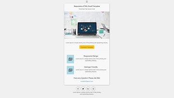 How to Create Responsive HTML Email Template Using Bootstrap