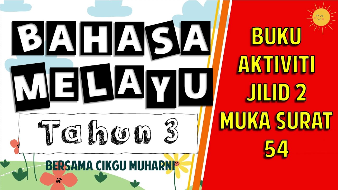 Buku aktiviti bahasa melayu tahun 3 jilid 2