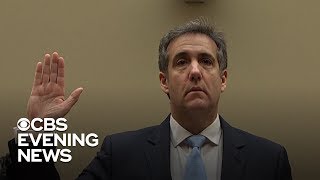 Michael Cohen testifies Trump broke the law during testimony