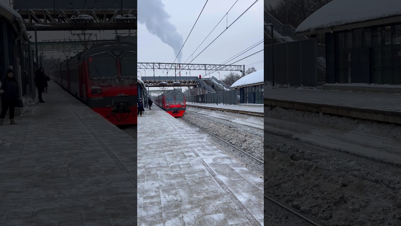 ЭД4М 0169 (КР МЛРЗ) отправляется с пл. Косино